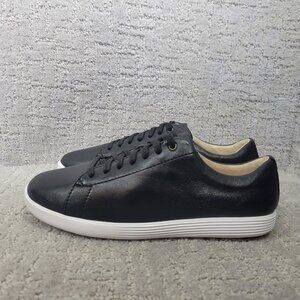 Cole Haan Grand Crosscourt II Mens Size 8.5 B Black Leather Lace Up Sneaker Shoe